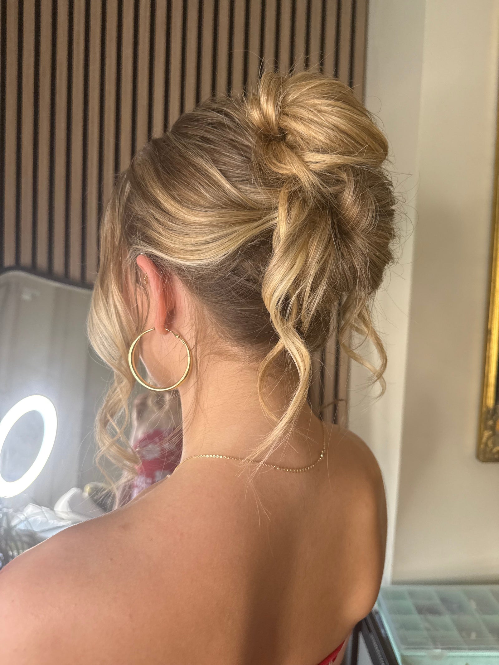 High French twist Upstyle