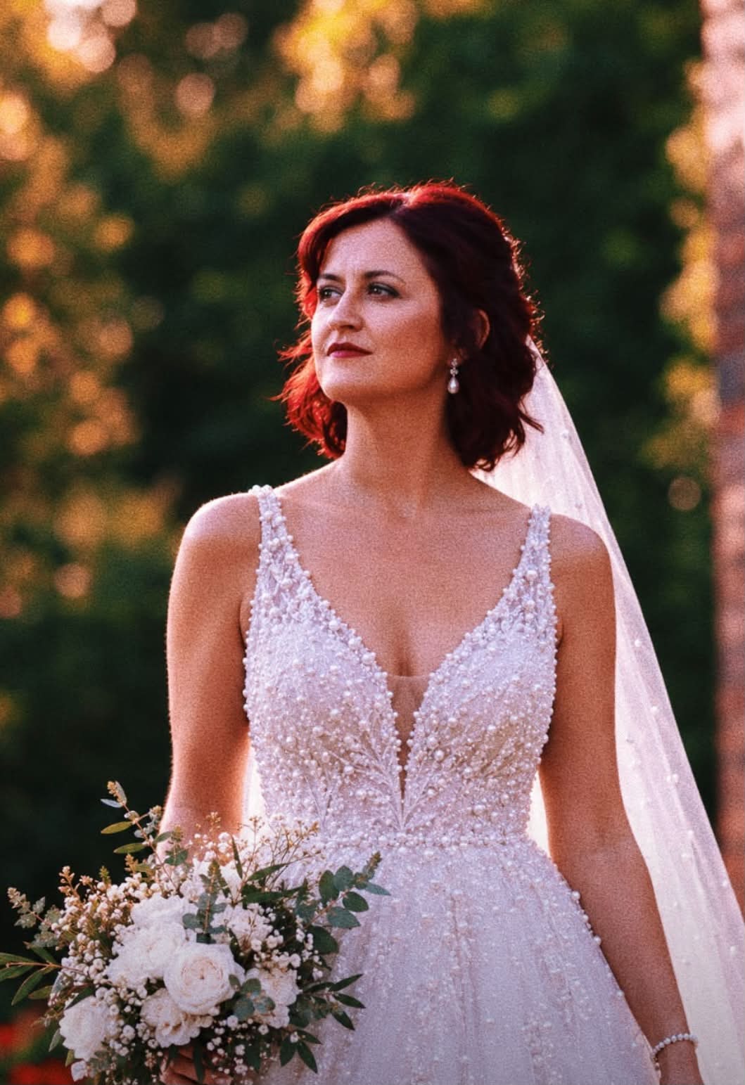 Bridal hair and makeup by Sharon